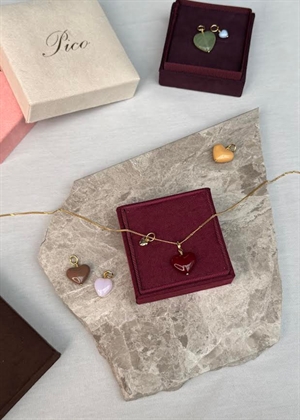 Amore heart pendant Wine Pico